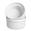 6st ramekins keramiska ungsformar suffléformar 200ml 90x46 mm