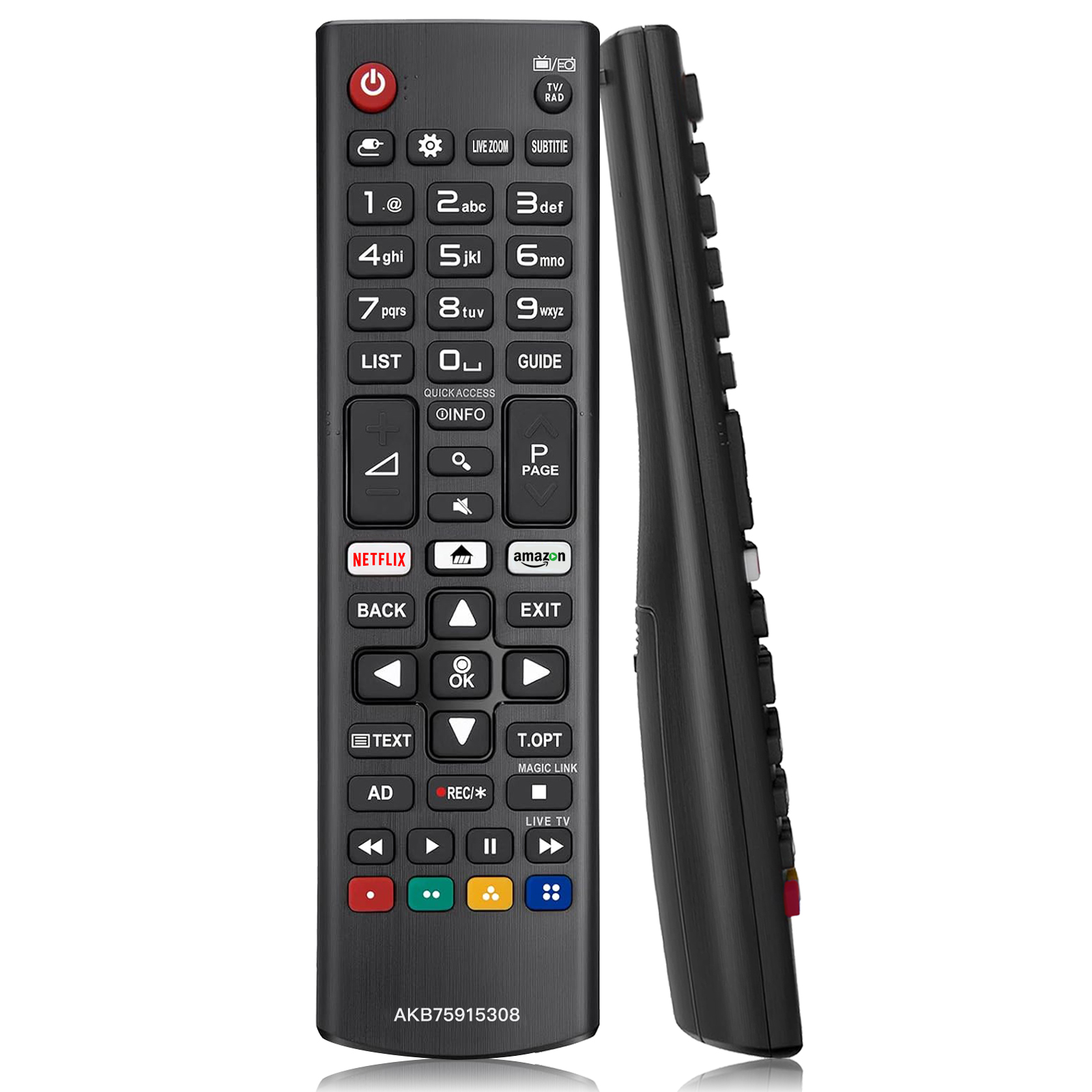 Fjärrkontroll för lg smart tv – akb75095308 universal ersättningskontroll | passar alla lg tv