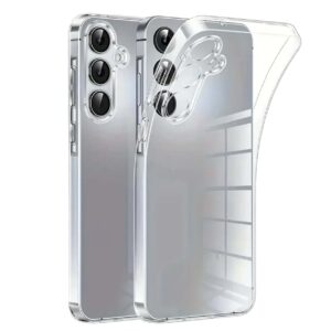 Genomskinligt TPU-skal till Samsung Galaxy S25 med Kameraskydd