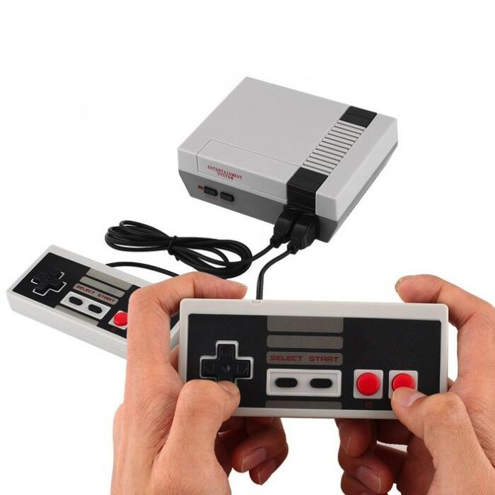Retro tv-spelskonsol med 620 spel och två handkontroller - bild 7