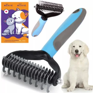 Trimmerkam för Hund & Katt 17 cm – Underullskam med Böjda Tänder