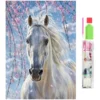 Diamantmålning 5D 30x40 cm – Häst – Komplett Diamond Painting Kit