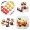 Spritsmunstycken set 12 delar – 11 tyllar + adapter för tårtor & bakning rostfritt stål