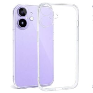 Genomskinligt Skal med Kameraskydd till iPhone 16