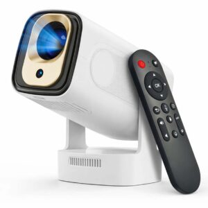 2026 HY310 Full HD 1080p Smart Projektor, Android 14, Autofokus, 4K-stöd & AirMouse