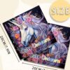 Målarbok 24 sidor 20x20 cm – cute unicorn med enhörningar och prinsessor