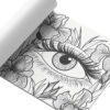 Målarbok för vuxna 24 sidor 20x20 cm – eyes of wonder mystiska ögon