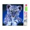 Diamantmålning 5D 30x30 cm – Tiger – Komplett Diamond Painting Kit
