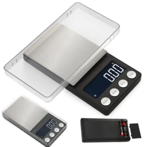 Digital Precisionvåg 500g/0,1g – Elektronisk Smyckes- & Köksvåg med LCD & Auto-Off