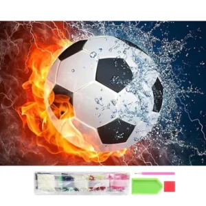 Diamantmålning 5D 30x40 cm – Boll – Komplett Diamond Painting Kit