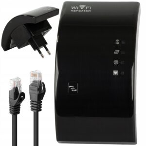 WiFi Repeater 300 Mbps – WiFi Förstärkare / Range Extender 2.4 GHz med WPS