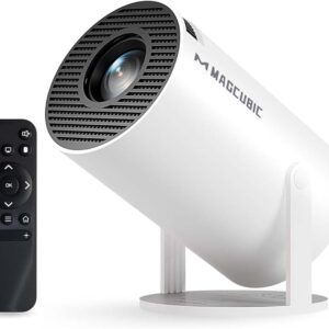 2026 HY300 Pro Smart Android 14 HD Projektor med Appar, WiFi & Bluetooth