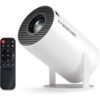 2026 HY300 Pro Smart Android 14 HD Projektor med Appar, WiFi & Bluetooth