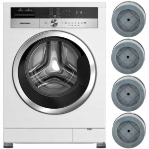 4-Pack Anti-Vibrationsskydd för Tvättmaskin – Vibrationsdämpare för Tvättmaskin & Diskmaskin
