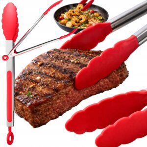 Grilltång 30 cm – Rostfritt Stål med Plastgrepp