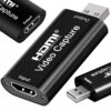 HDMI Video Capture Card USB – 4K Video Grabber för Streaming & Inspelning