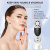7-i-1 ansiktsapparat för hudvård – led & massage med laddstation