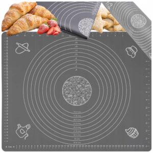 Silikon Bakmatta 50×40 cm – Non-Stick Degmatta med Måttmarkeringar