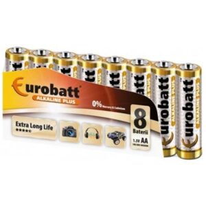 Alkaline Plus AA-batterier 8-pack Extra Long Life