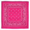Bandana scarf sjal snusnäsduk paisleymönster rosa lila