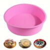 Silikon Bakform Rund 22,5 cm – För Tårta, Cheesecake & Mousse