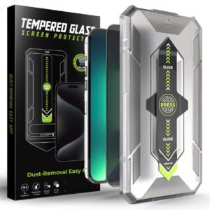 Privacy Skärmskydd för iPhone 13 – 9H härdat glas med enkel, bubblfri montering - Reptåligt och Oleofobiskt