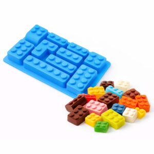 Silikonform Byggklossar – För Choklad, Godis & Dekoration