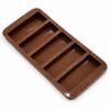 Silikonform för bars och choklad – avlånga chokladkakor, 5-fack