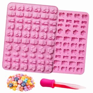 Silikonform för Eget Godis, Gelédjur 20x15 cm – Med Pipett