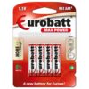 Zinkkloridsbatterier AAA - 4-pack blister (BR3-BP4) Max Power Super Heavy Duty
