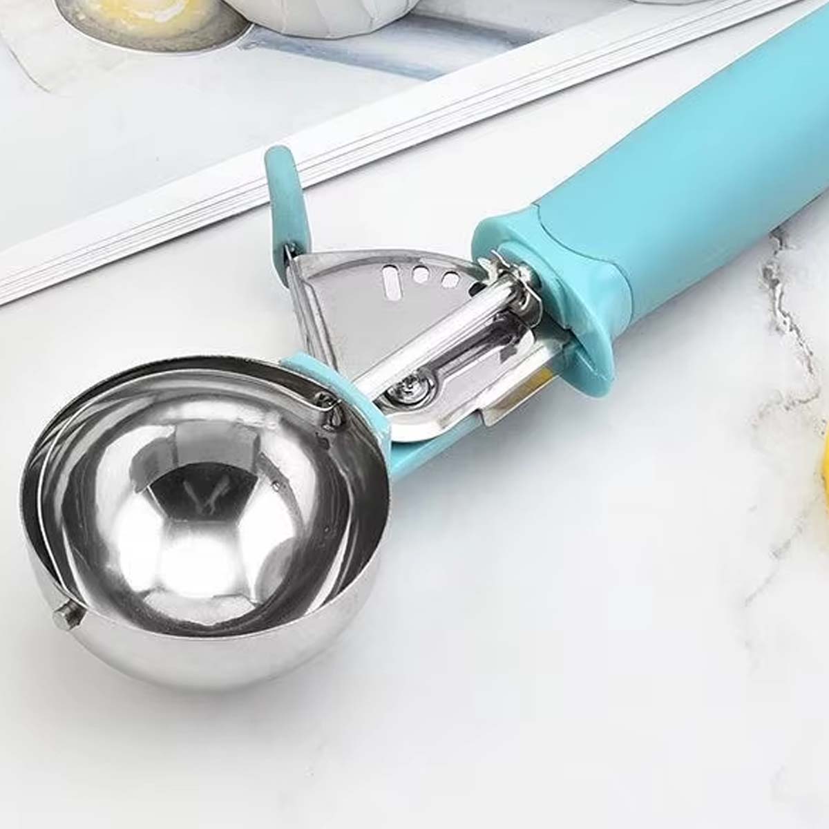 Glasskopa med 1-klick ejektor för perfekta glasskulor 6cm - bild 4