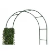 Trädgårdsbåge i metall för klätterväxter – pergola för rosor & murgröna 235cm