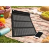 Portabel solpanel 20w – hopfällbar solcellsladdare med usb-a & usb-c för camping & resa