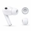 Silikon Ear Tips för Samsung Galaxy Buds3 Pro – Vit M med Tryckavlastningshål