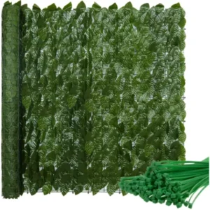 Konstgjord Häck 3m – Balkongskydd med Murgröna 300x50 cm