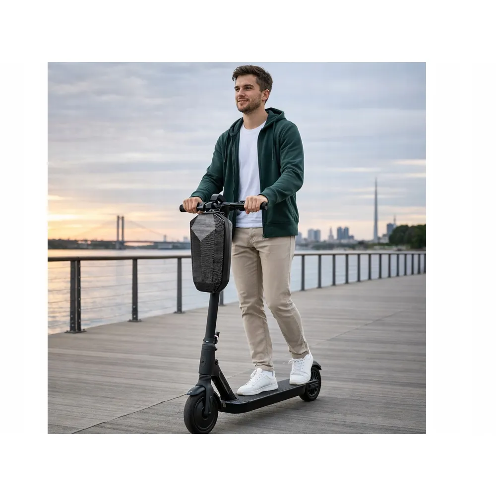 Vattentät cykelväska för styre – hård skalväska för cykel & elscooter 4l - bild 6