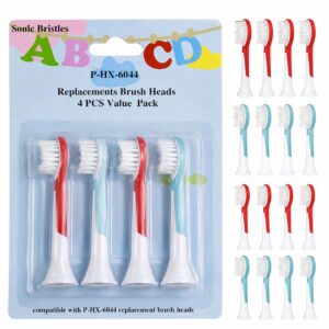 16-Pack Philips Sonicare Kompatibla Tandborsthuvud 6044 Kids Barn