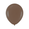 Pastellballonger chokladbrun 12 tum – 100-pack