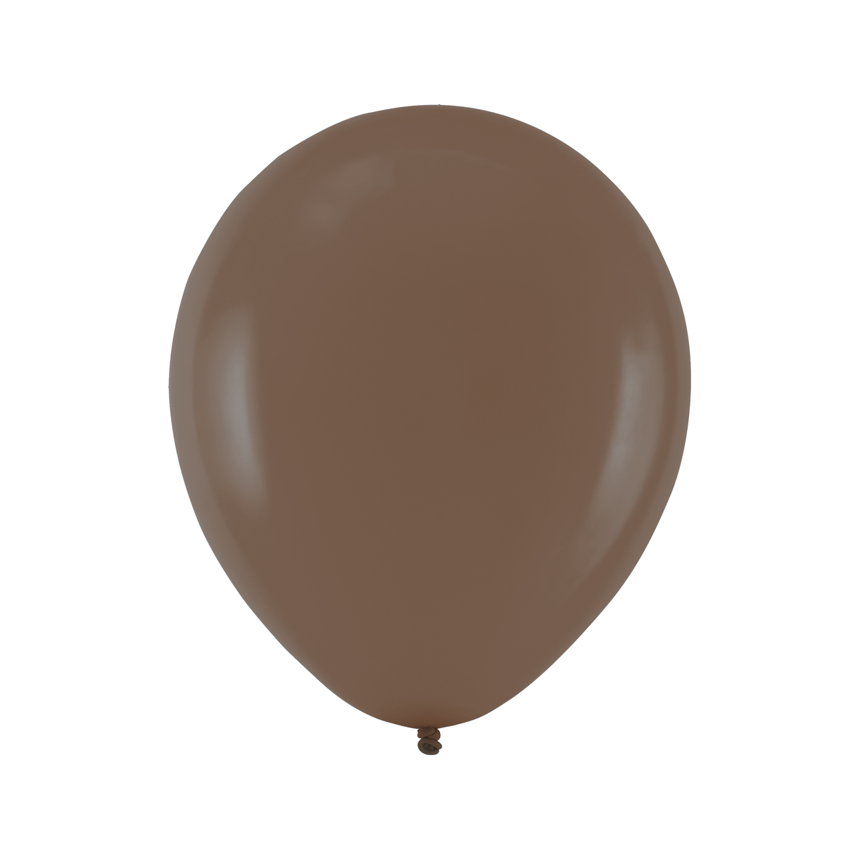 Pastellballonger chokladbrun 12 tum – 100-pack - bild 4