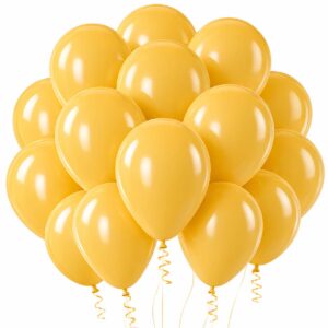 Pastellballonger Honung Gul 30 cm 12 tum – 100-pack
