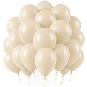 Pastellballonger Latte Beige 30 cm 12 tum – 100-pack