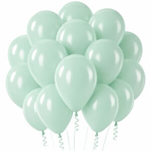 Pastellballonger Mintgrön 30 cm 12 tum – 100-pack