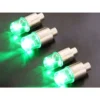 2-pack lysande rgb led ventilhattar för bil eller cykel
