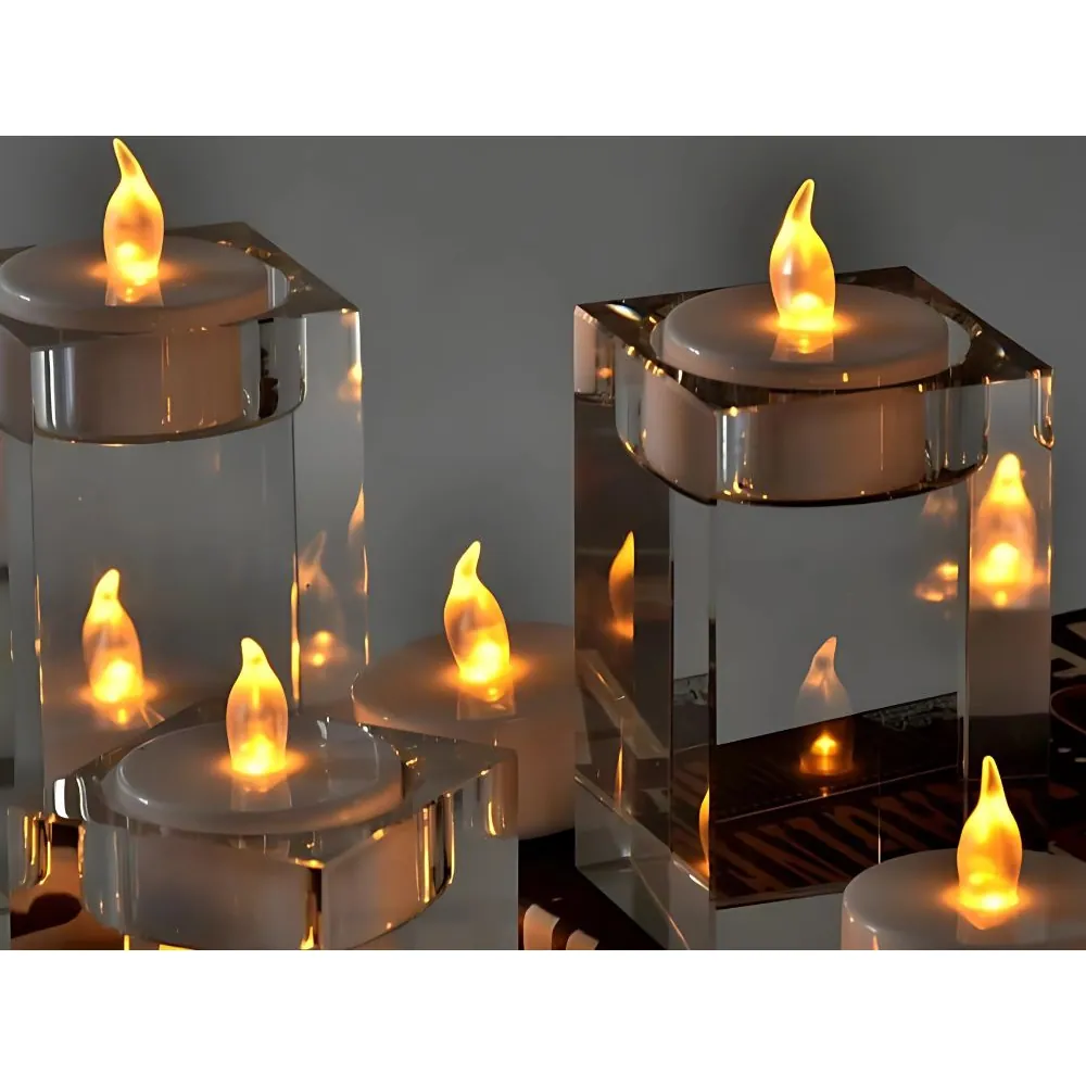24-pack batteridrivna flammande led-ljus batterier ingår - bild 2