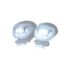 2st led cykellampor med batteri vit