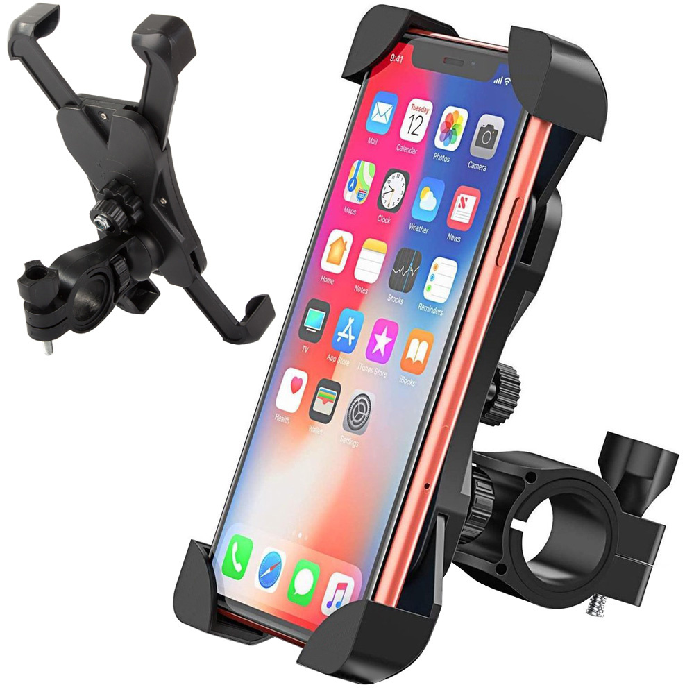 Mobilhållare cykel & mc styrfäste 360°