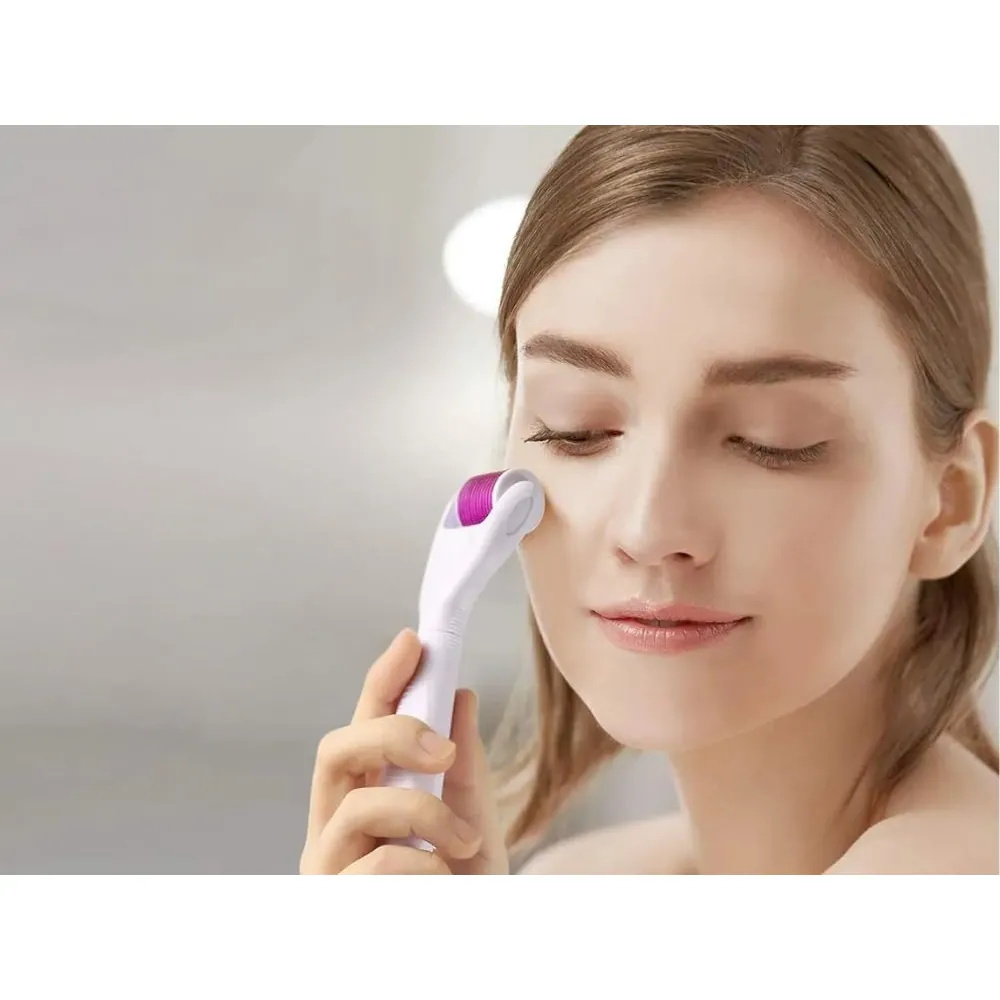 6-i-1 derma roller kit för microneedling ansikte, hals & kropp - bild 2