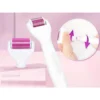 6-i-1 derma roller kit för microneedling ansikte, hals & kropp