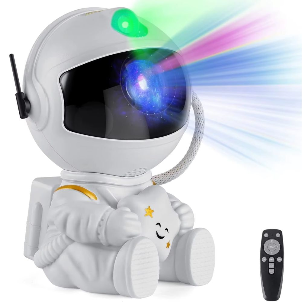 Stjärnprojektor astronaut galaxy nattlampa