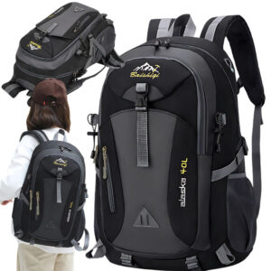 Vandringsryggsäck 40L Svart Trekking